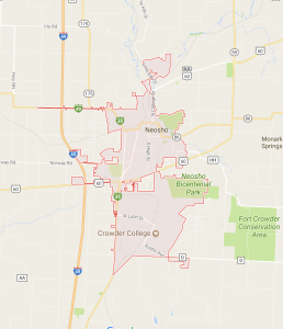 Map - Neosho, MO - Cornerstone
